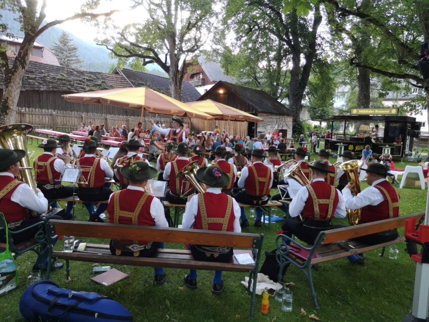 Platzkonzert im Mühtaler Bamagoartn Juli, 2024